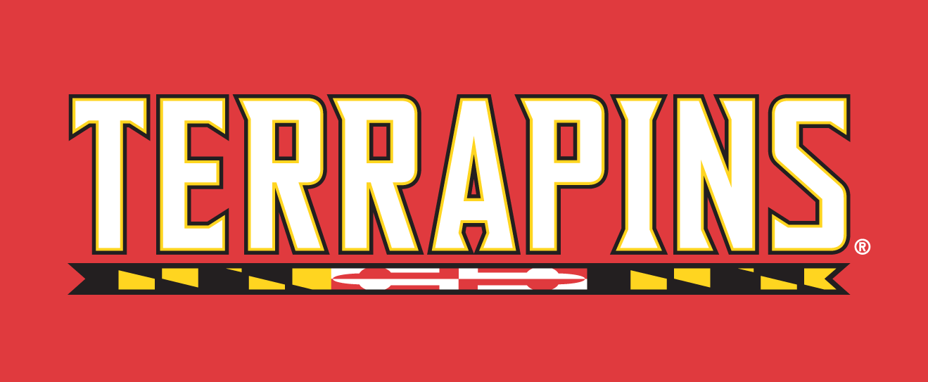 Maryland Terrapins 1997-Pres Wordmark Logo 13 iron on paper